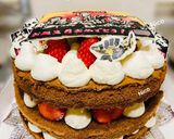 マキシマムザホルモン【デコチョコケーキ】作り方7写真