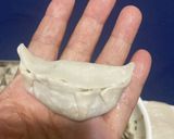 水をつけない餃子の包みかた作り方4写真