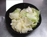 豚肉とキャベツの、うまみそ酢炒め作り方5写真