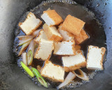 厚揚げとネギの甘辛炒め煮作り方4写真