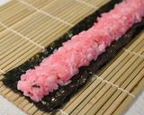 ハートの巻き寿司♡バレンタイン作り方2写真