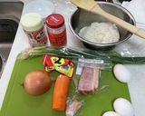 超簡単！基本の家庭チャーハンおでん味作り方1写真