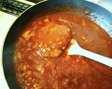 簡単スキレットで半熟玉子煮込みハンバーグ作り方6写真