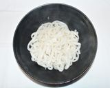 豚バラときのこの麻辣あんかけうどん作り方5写真