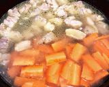 市販ラーメンで簡単！白菜の鶏バター鍋作り方7写真