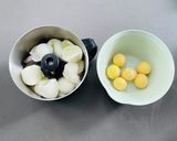 レンジで超お手軽！二色の綺麗な錦卵！作り方2写真