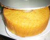 ２１㎝型シフォンケーキ（キャロット）作り方21写真