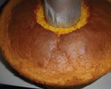 ２１㎝型シフォンケーキ（キャロット）作り方20写真