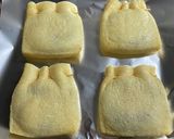 あんこ餅パイ風　焼き巾着作り方5写真