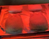 あんこ餅パイ風　焼き巾着作り方6写真