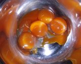 ２１㎝型シフォンケーキ（キャロット）作り方5写真