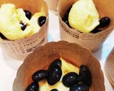 丹波の黒豆カップケーキ作り方5写真