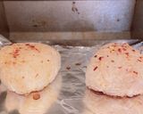 カルディ★麻辣ペッパーで焼きおにぎり作り方2写真
