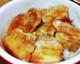 豚カルビにんにくしょうが丼。作り方4写真
