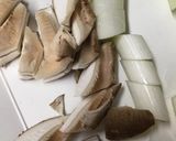 牛肉と油揚げのオイスターソース炒め作り方1写真