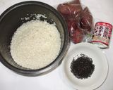 あずきご飯♪簡単脚のむくみだるい漢方薬膳作り方1写真