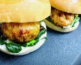 ②ファミマ商品で・たこ焼きバーガー作り方10写真
