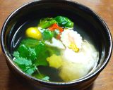 野菜のお雑煮　鶏と鰹の合わせだし作り方7写真