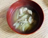 鶏とごぼうのお雑煮〜コンソメ風味〜作り方6写真