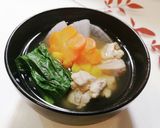 ほうれん草など葉物の茹で方　切り方作り方17写真