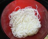 餡かけにゅうめん☆疲れた胃に作り方4写真