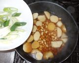 里芋大豆煮物♪簡単むくみだるい胃弱に薬膳作り方6写真