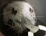油を使わず錦糸卵で酢の物ヘルシー作り方1写真