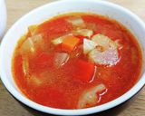 野菜たっぷりミネストローネ風。作り方8写真