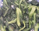簡単★冷凍の菜の花のわさび和え作り方1写真