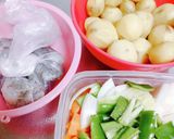 揚げずに簡単!野菜たっぷりえびマヨ作り方3写真