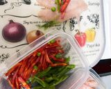 ヘルシーささみの野菜巻き作り方1写真