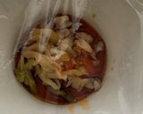 台湾シェントウジャン（鹹豆漿）風にお餅作り方4写真