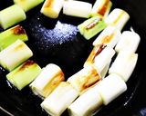 深谷ねぎの蒸し焼き・バター醬油作り方2写真