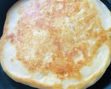 餅入り米粉のホットケーキ作り方5写真