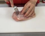 作り置き☆レモン風味のサラダチキン作り方3写真
