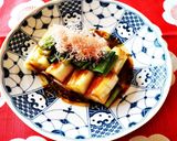 深谷ねぎの蒸し焼き・バター醬油作り方6写真
