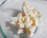 いくらと長芋の出汁醤油和え作り方1写真
