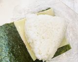 簡単！子供喜ぶチーズハムおにぎり作り方3写真