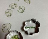 Snow Manオブラートキャラクッキー作り方2写真