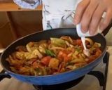 トマトタッカルビ（トマト給食）作り方5写真
