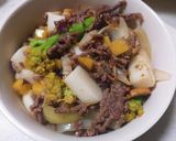 餅消費☆豆腐ホワイトソースの餅グラタン作り方6写真