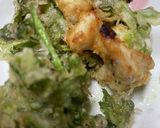塩麹鶏胸肉と菜っぱのかき揚げ作り方5写真