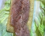 白菜とささみのヘルシーロール作り方1写真