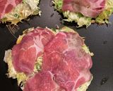 生地から手作りのお好み焼き作り方4写真