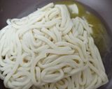 ネギと卵の焼うどん作り方2写真