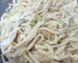 ネギと卵の焼うどん作り方5写真