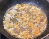 貧乏人のパスタ（目玉焼きのパスタ）作り方6写真