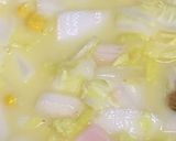 白菜とハムの時短簡単ポタージュスープ作り方3写真