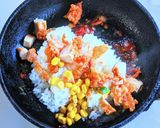鶏からチキンライス作り方5写真
