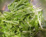 水菜のサラダ作り方1写真